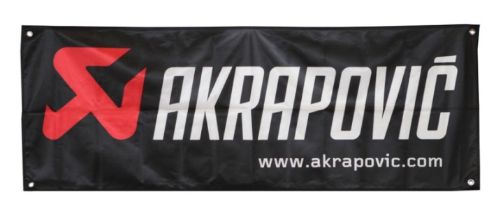 Akrapovic Flag size 140 X 52 i gruppen Välj bilmodell hos DDESIGN Scandinavia AB (akr800360)