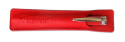 Akrapovic Läder Pencile sleeve - Röd