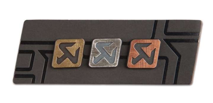 Akrapovic Copper/silver/brass pin set - Large i gruppen Välj bilmodell hos DDESIGN Scandinavia AB (akr800982)