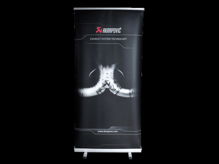 Akrapovic Pull Up Banner MC & Car i gruppen Välj bilmodell hos DDESIGN Scandinavia AB (akr801158)