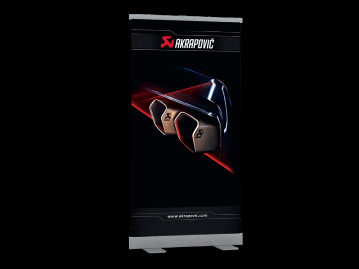 Akrapovic Pull Up Banner CAR - Corvette C8 i gruppen Välj bilmodell hos DDESIGN Scandinavia AB (akr801929)