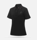 Akrapovic Corpo Polo Svart Dam - S