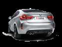 Akrapovic 15-17 BMW X5M (F85) Bakre Kolfiber Diffuser - Matt