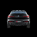 Akrapovic 2019+ BMW X4M Bakre Kolfiber Diffuser - Högblank