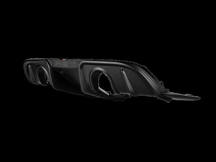 Akrapovic 2022+ Porsche 718 Cayman GT4 RS Bakre Kolfiber Diffuser - Matt i gruppen Välj bilmodell hos DDESIGN Scandinavia AB (akrDI-PO-CA-10-M)