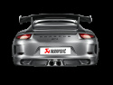 Akrapovic 14-17 Porsche 911 GT3 (991) Bakre Kolfiber Diffuser - Matt