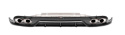 Akrapovic 16-17 Porsche 911 Turbo/Turbo S (991.2) Bakre Kolfiber Diffuser - Högblank