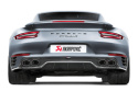 Akrapovic 16-17 Porsche 911 Turbo/Turbo S (991.2) Bakre Kolfiber Diffuser - Matt