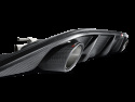 Akrapovic 13-17 Volkswagen Golf GTI (VII) Bakre Kolfiber Diffuser - Matt