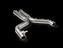 Akrapovic 2021+ BMW G87 M2, G80 M3 & G82 M4 Evolution Short Mellanrör Utan Resonator (Titanium)