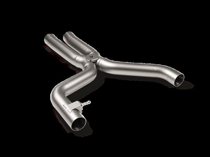 Akrapovic 2021+ BMW G87 M2, G80 M3 & G82 M4 Evolution Short Mellanrör Utan Resonator (Titanium) i gruppen Välj bilmodell hos DDESIGN Scandinavia AB (akrE-BM-T-14)