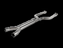 Akrapovic 2024+ BMW X5M/X6M (Face Lift) Evolution Mellanrör / Midpipe Set (Titanium)