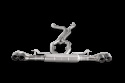 Akrapovic 15-17 Porsche Cayenne GTS (958 FL) Evolution Mellanrör / Midpipe Set (Titanium)
