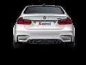 Akrapovic 14-17 BMW M3/M4 (F80/F82) Slip-On Avgassystem (Titanium) (Kräver utblås)