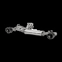 Akrapovic 12-18 Fiat Abarth 595/595C/Pista Slip-On Avgassystem (SS) (Kräver utblås) - Not För US Spec Vehicle