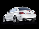 Akrapovic 11-12 BMW 1 Series M Coupe (E82) Evolution Line Cat Back Avgassystem (Titanium) (Kräver utblås)