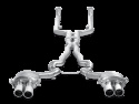 Akrapovic 13-17 BMW M6 Gran Coupe (F06) Evolution Line Cat Back Avgassystem (Titanium) (Kräver utblås)