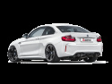 Akrapovic 16-17 BMW M2 F87 (Excl M2 Competition) Evolution Line Cat Back Avgassystem (Titanium) Med Kolfiberutblås