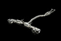 Akrapovic 08-17 Nissan GT-R Evolution Line Cat Back Avgassystem (Titanium) (Kräver utblås)