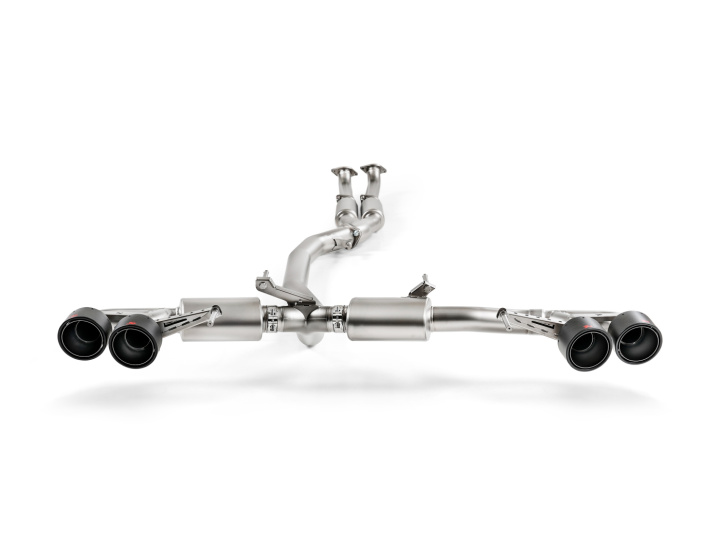Akrapovic 08-17 Nissan GT-R Evolution Line Cat Back Avgassystem (Titanium) (Kräver utblås) i gruppen Välj bilmodell / Nissan / GTR R35 2009+ / Tuning hos DDESIGN Scandinavia AB (akrME-NI-T-1)