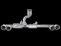 Akrapovic 08-17 Nissan GT-R Evolution Line Cat Back Avgassystem (Titanium) (Kräver utblås)