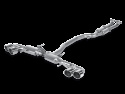 Akrapovic 08-17 Nissan GT-R Evolution Line Cat Back Avgassystem (Titanium) (Kräver utblås)