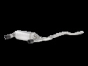 Akrapovic 16-17 BMW 340i (F30 F31) Evolution Line Cat Back Avgassystem (SS) Med Kolfiberutblås (Kräver Mellanrör / Midpipe)