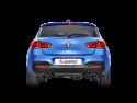 Akrapovic 16-17 BMW M140i (F F21) Evolution Line Cat Back Avgassystem (SS) Med Kolfiberutblås (Kräver Mellanrör / Midpipe)