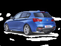 Akrapovic 16-17 BMW M140i (F F21) Evolution Line Cat Back Avgassystem (SS) Med Kolfiberutblås (Kräver Mellanrör / Midpipe)