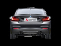Akrapovic 16-17 BMW M240i (F22 F23) Evolution Line Cat Back Avgassystem (SS) Med Kolfiberutblås (Kräver Mellanrör / Midpipe)
