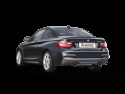 Akrapovic 16-17 BMW M240i (F22 F23) Evolution Line Cat Back Avgassystem (SS) Med Kolfiberutblås (Kräver Mellanrör / Midpipe)