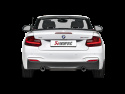 Akrapovic 16-17 BMW M240i (F22 F23) Evolution Line Cat Back Avgassystem (SS) Med Kolfiberutblås (Kräver Mellanrör / Midpipe)