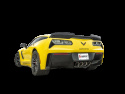 Akrapovic 14-17 Chevrolet Corvette Z06 (C7) Slip-On Avgassystem (Titanium) Med Kolfiberutblås