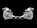 Akrapovic 10-15 Ferrari 458 Italia/458 Spyder Slip-On Avgassystem (Titanium) Med Kolfiberutblås