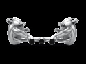 Akrapovic 10-15 Ferrari 458 Italia/458 Spyder Slip-On Avgassystem (Titanium) Med Kolfiberutblås