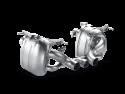 Akrapovic 10-15 Ferrari 458 Italia/458 Spyder Slip-On Avgassystem (Titanium) Med Kolfiberutblås
