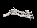 Akrapovic 16-17 Ferrari 488 GTB/488 Spyder Slip-On Avgassystem (Titanium) Med Kolfiberutblås