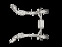 Akrapovic 16-17 Ferrari 488 GTB/488 Spyder Slip-On Avgassystem (Titanium) Med Kolfiberutblås