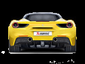 Akrapovic 16-17 Ferrari 488 GTB/488 Spyder Slip-On Avgassystem (Titanium) Med Kolfiberutblås
