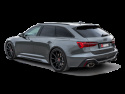 Akrapovic 2023 Audi RS6 Avant (C8) Evolution Line Cat Back Avgassystem (Titanium) (Req Mellanrör / Midpipe Set)