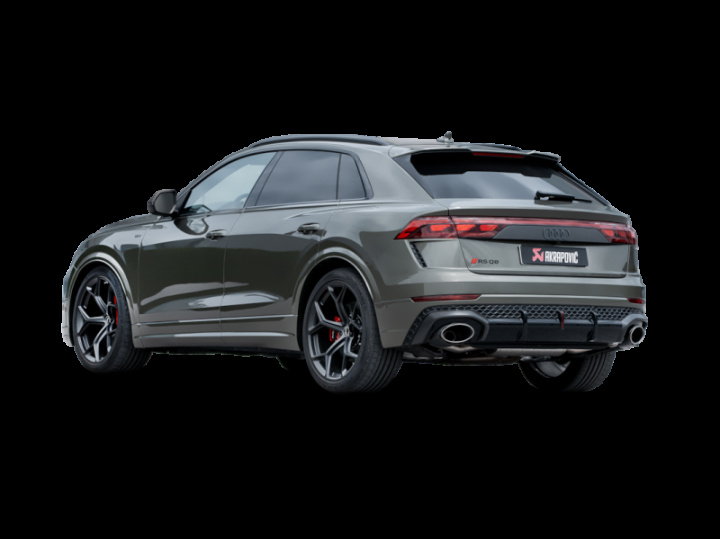 Akrapovic 2025 Audi RSQ8 Evolution Race Line Avgassystem Titanium (Mellanrör CO-AU/T/5 required) i gruppen Välj bilmodell hos DDESIGN Scandinavia AB (akrS-AU-T-3H)