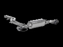 Akrapovic 2025 Audi RSQ8 Evolution Race Line Avgassystem Titanium (Mellanrör CO-AU/T/5 required)