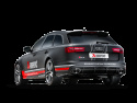 Akrapovic 14-17 Audi RS6 Avant (C7) Evolution Line Cat Back Avgassystem (Titanium) Med Kolfiberutblås