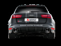 Akrapovic 14-17 Audi RS6 Avant (C7) Evolution Line Cat Back Avgassystem (Titanium) Med Kolfiberutblås