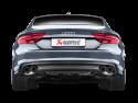 Akrapovic 13-17 Audi S6 Avant/Limousine (C7) Evolution Line Cat Back Avgassystem (Titanium) Med Kolfiberutblås