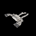Akrapovic 19-20 BMW X3 M/X4 M (F97/F98) Slip-On Avgassystem (Titanium) (Kräver utblås)