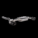 Akrapovic 2020+ BMW M135i / 2020 X2 M35i / Mini Clubman All4 Slip-On Avgassystem (Titanium) Med Kolfiberutblås