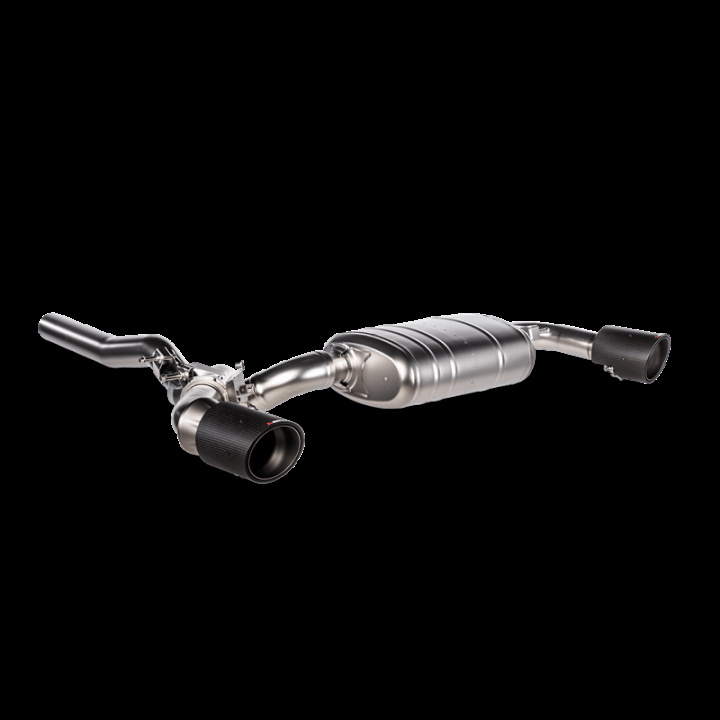 Akrapovic 2020+ BMW M135i / 2020 X2 M35i / Mini Clubman All4 Slip-On Avgassystem (Titanium) Med Kolfiberutblås i gruppen Välj bilmodell hos DDESIGN Scandinavia AB (akrS-BM-T-15H)