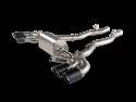 Akrapovic 2020 BMW M8/M8 Competition (F91/F92) UtanPF/GPF Slip-On Avgassystem (Titanium) Med Kolfiberutblås
