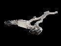 Akrapovic 2021 BMW M8/M8 Competition (F91/F92) Evolution Line Cat Back Avgassystem (Titanium) Med Kolfiberutblås